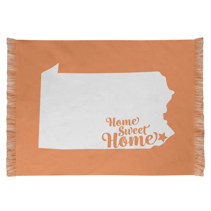 Tapis de zone orange philadelphia home