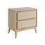 Sunset Key Tillman 2 - Drawer Solid Wood Nightstand in Sand Drift