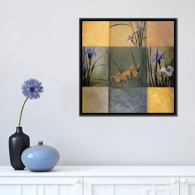 « iris 9 patch », reproduction d’art sur toile