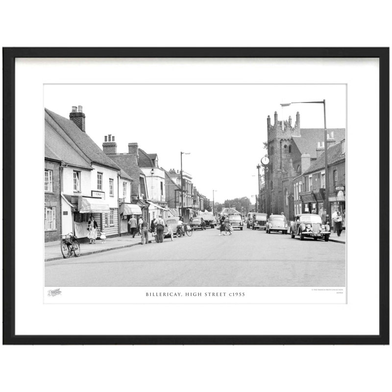Billericay, High Street C1955 by Francis Frith - Single Picture Frame Print, 60cm H x 80cm W x 2.3cm D