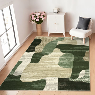 Tapis antidérapant et lavable Patchwork