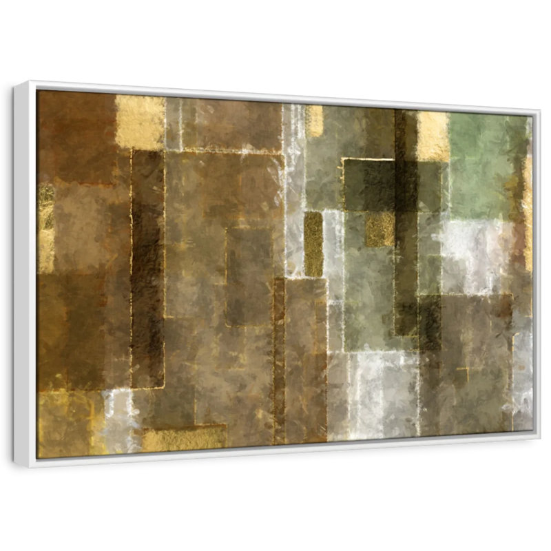 Avery Abstract Geometric, 13" H x 19" W