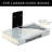 Nvisible Floating Bookshelves - Trick Of The Eye Floating Effect - Wall Mounted Bookshelf - Use In Bedroom, Office, Reading Nook, & Library, 2-pacl-1711212270
