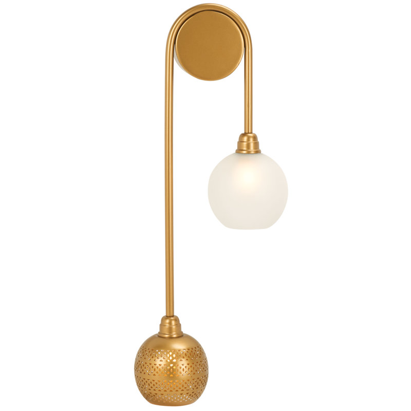 Favets Iron Flush Mounted Sconce