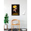 «Cognac Monnet (The Sun in a Glass)», affiche vintage encadrée
