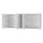 Portofino 150 59" Wide Wall Cabinet-2133052661