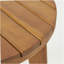 Table d'appoint d'extérieur en bois d'acacia 16 po-126794602