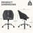 Knudtson Velvet Task Chair-1055719473
