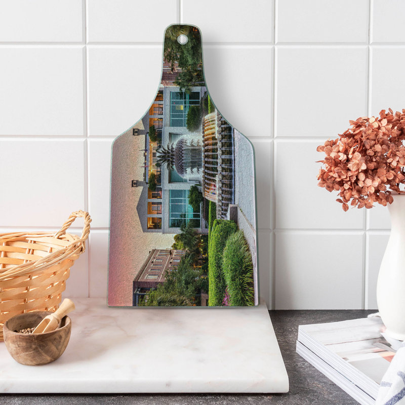 East Urban Home Glass Cutting Board