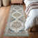 Oriental Machine Washable Area Rug for Living Room Non-Slip Vintage Carpet with Rubber Backing for Bedroom Hallway Dining Room Kitchen Office Farmhouse