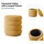 Repose-pieds rond pivotant avec rangement 360 ° Rosa-1727230126