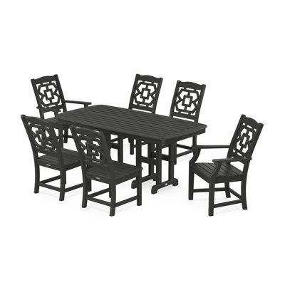 Martha Stewart by POLYWOOD Chinoiserie 7-Piece Dining Set