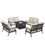 Paisha Outdoor 5 - Piece Conversation Set-1188046439
