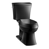Kelston™ Comfort Height Two-Piece Elongated 1.6 GPF Toilet with Aquapiston Flush Technology and Left-Hand Trip Lever