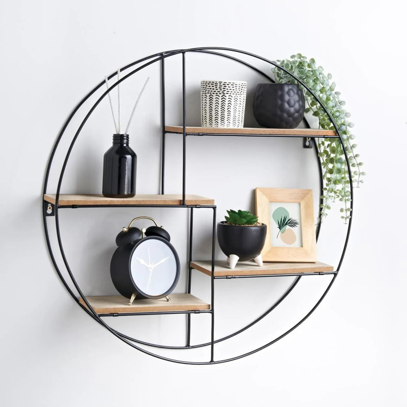 Melissa 3 Piece Circle Accent Shelf