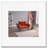 Orange Futon Loveseat for Primary Living Space (Metal Main Material)-319525749