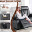 Causeuse inclinable en velours 59,9 po-1326124223