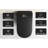 Smart Toilet With Built - In Bidet, Auto Seat Opening And Closing, Siphonic Jet For Clean Flush, Warm Water Drying, Multiple Washing Flushing Options Black Intelligent One Piece Function, Technology-129628782