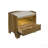 1-Drawer Nightstand With Integrated Led, Medium Oak