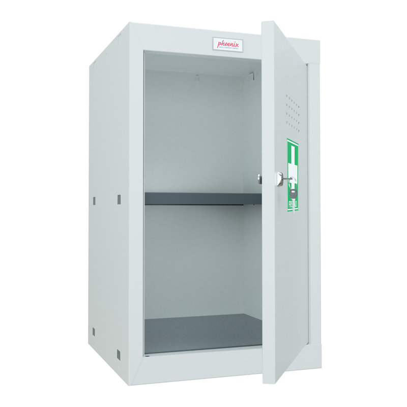 Metal 1 - Tier 40cm with Key, 66.5cm H x 40cm W x 40cm D