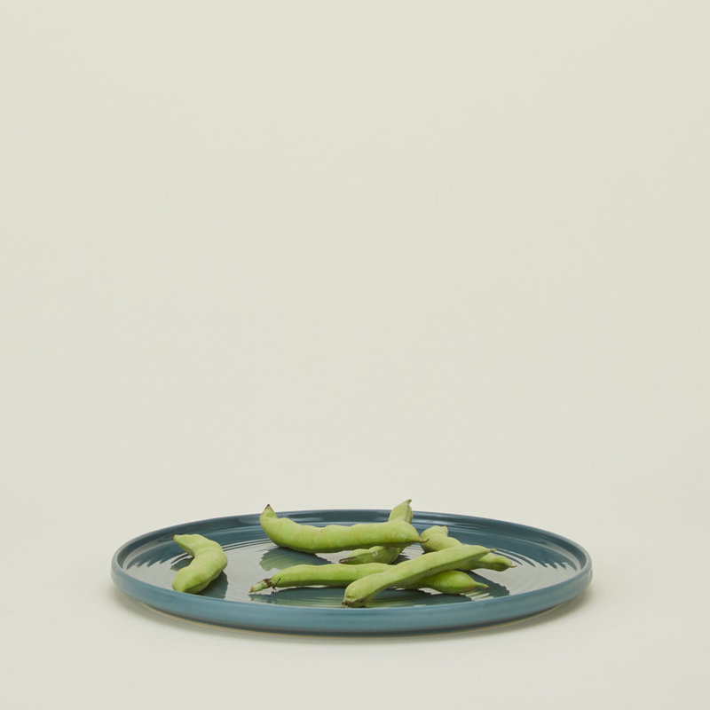 Essential Stoneware Platter, Peacock