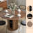47" Storage Round Dining Table-54192366