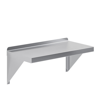 Tablette murale en acier inoxydable AmGood