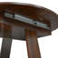 Table de salle à manger extensible de 43,3 po à 59 po pour 8 sièges, table ronde moderne en bois de style Mid-Century avec feuilles amovibles peu encombrante, pour le salon de la cuisine-663519407