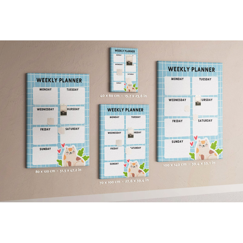 Wall Mounted Cork Board