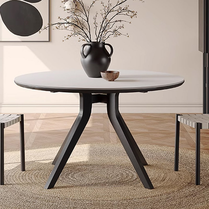 Table de salle à manger française rétro, H 29,53 po x L 47,25 po x l 47,25 po