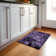 Premium Machine Washable Cerrito AMF558 Purple Rug