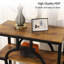 Table d'appoint étroite avec 3 tablettes de rangement pour le salon-1914779249