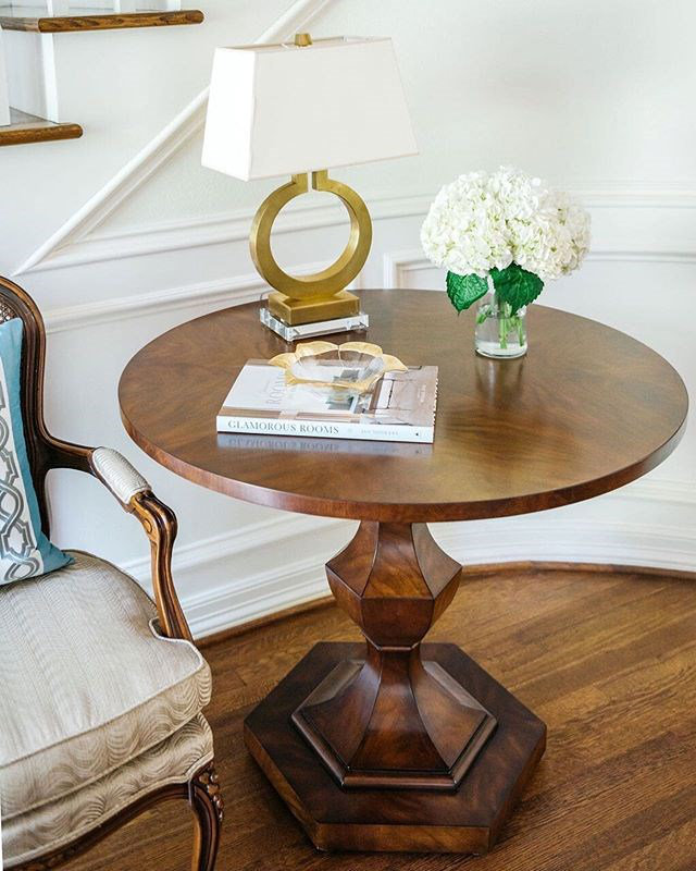 Solid Wood End Table