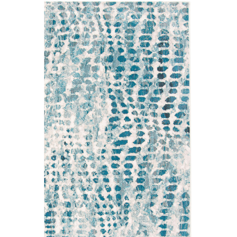Malvina Performance Abstract Rug, Rectangle 9' x 12'