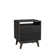 Clea Modern 2-Drawer Nightstand w/ Open Shelf - Bedside Table W17.7'