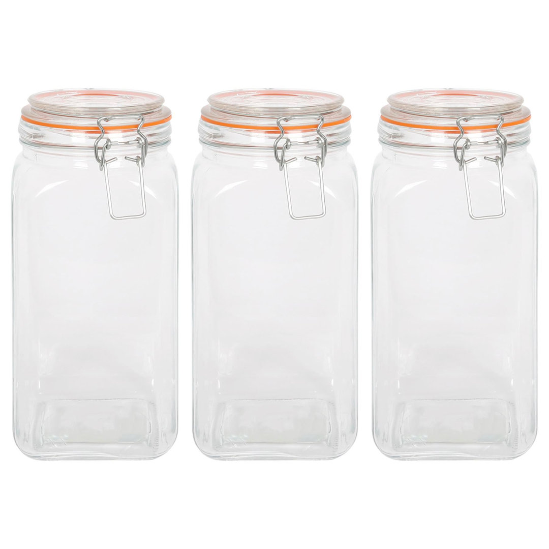 Glass Jar - Set of 3