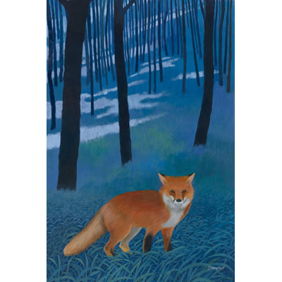 «The Edge Of The Woods» par Kathrine Lovell - peinture sur toile tendue