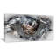 « motocyclette engine aquarelle », impression sur toile tendue-19412296