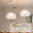 16" Modern Japanese Simplicity Pendant Light Dimmable