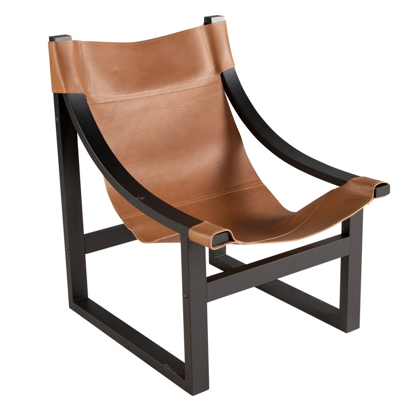 Terry Upholstered Side Chair, Brown, Black