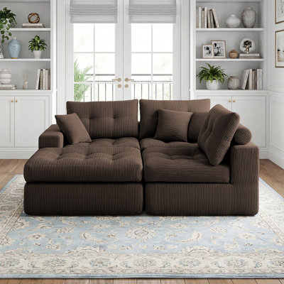 Canapé convertible sans assemblage pour salon, appartement et chambre d'amis