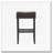 30" Backless Bonded Leather Backless Bar Stool