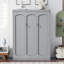 Lit escamotable double pleine grandeur avec tablettes-2122480475