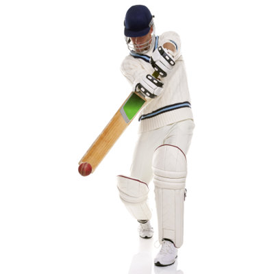 SC2612 Cricket Player Cardboard Cutout Standee Standup