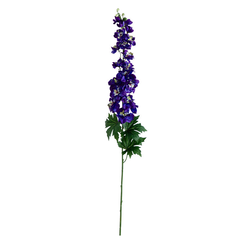 Weatherhill 39in. Artificial Delphinium Flower Stems, Set of 3, Blue