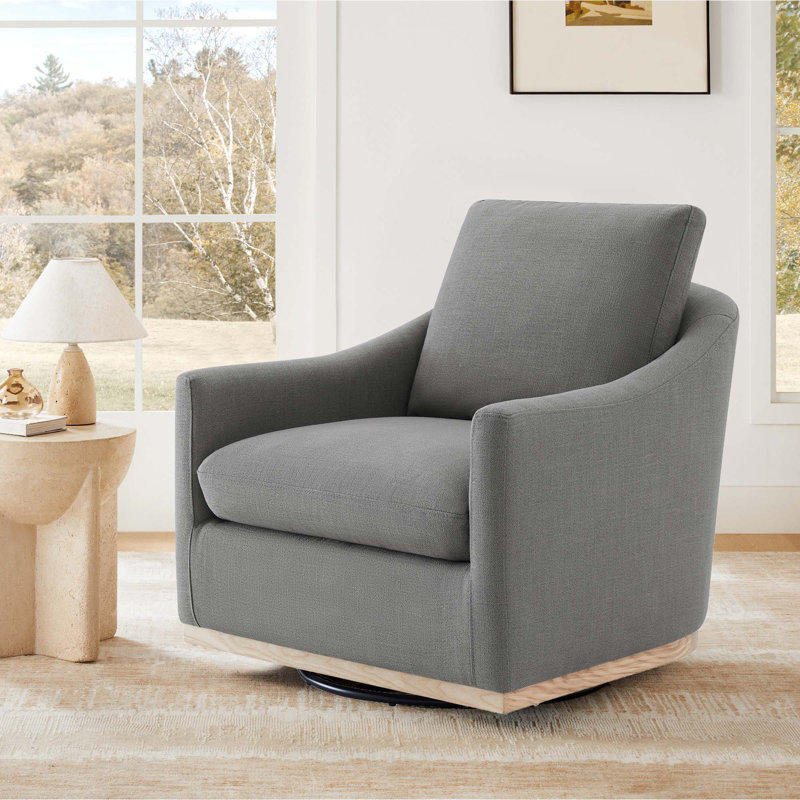 Fauteuil demi-tonneau pivotant Deary, Lin performance Effie Flint