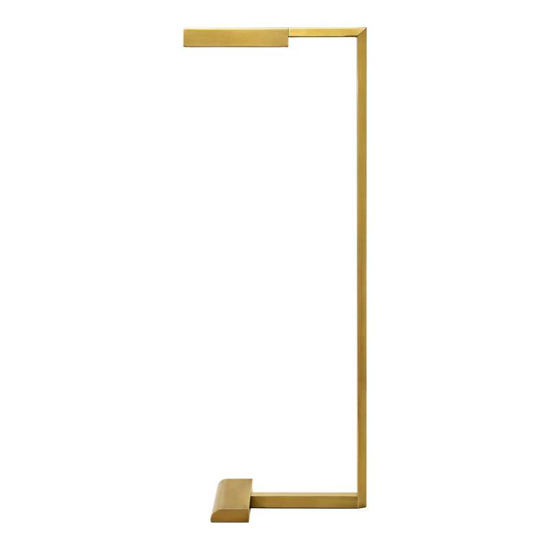 Sean Lavin Dessau Floor Lamp, Natural Brass, 38"