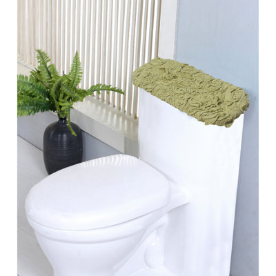 Couvercle de réservoir lavable à la machine 100% coton Franciska de Home Weavers - 10 po x 22 po