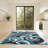Swirl Pattern Area Rug, Soft And Lightweight, Suitable For All Seasons, Easy To Maintain And Easy To Clean, Machine Washable Carpet Floor Mat, Suitable For Living Room, Bedroom, Dining Room, Balcony, Hallway, Room Decor, Home Decor, Outdoor Decor-32970412-32970411