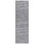 Tapis d'intérieur antidérapant, lavable à la machine, texture lin, gris ardoise-1345764496-1345764498